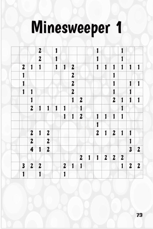 Classic Minesweeper Puzzle